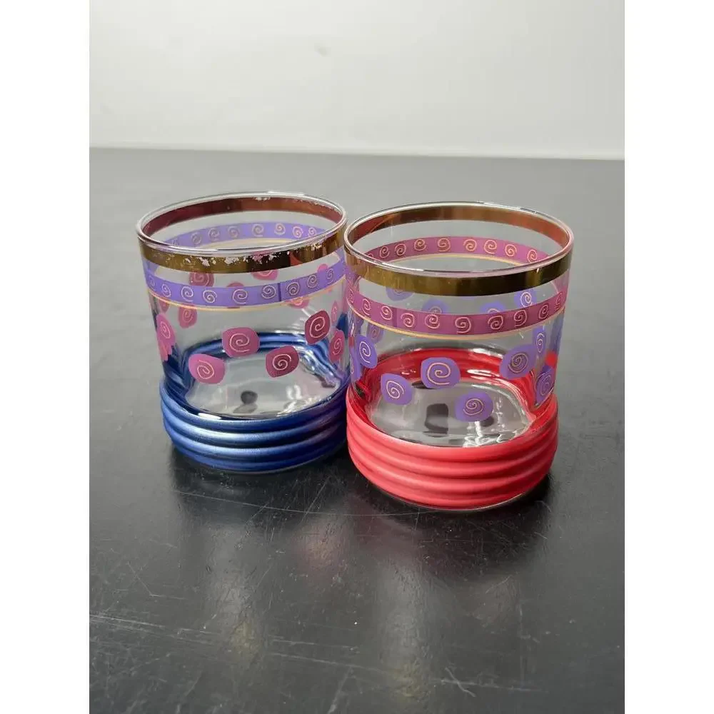 Sakura‎ Sango Sue Zipkin Rocks Mid-Century Modern Whiskey Glass Set
